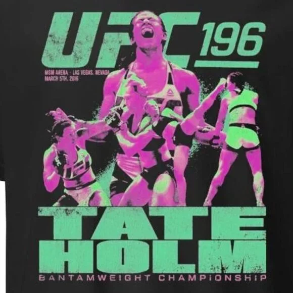 Ufc 196 Tate Vs Holm Bantamweight Championship Shirt 261 - Picture 2 of 5